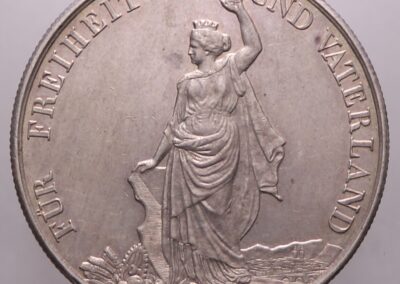 5 FRANCHI 1882 BERNA SVIZZERA