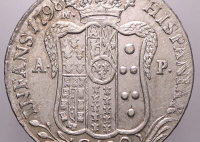 120 GRANA 1798 NAPOLI FERDINANDO IV